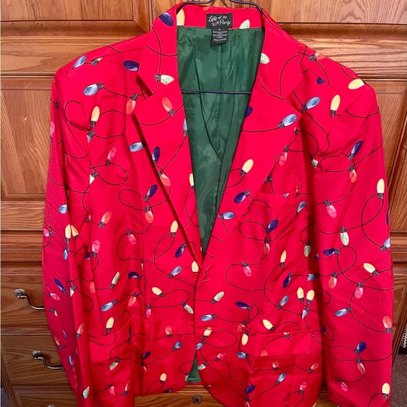 Life of the Party Men’s Christmas Suit - Picture 2 of 10
